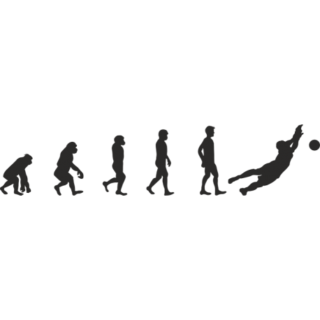 Эволюция от обезьяны до Футболиста 6