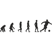 Эволюция от обезьяны до Футболиста 8