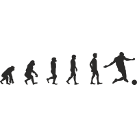 Эволюция от обезьяны до Футболиста 9