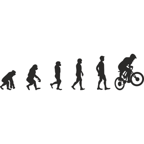 Эволюция от обезьяны до Велосипедиста 3