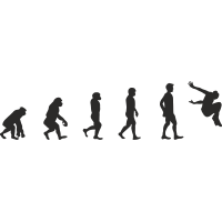 Эволюция от обезьяны до Скейтбордиста 5