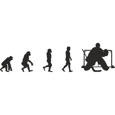 Эволюция от обезьяны до Вратаря