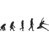 Эволюция от обезьяны до Танцора балета 1