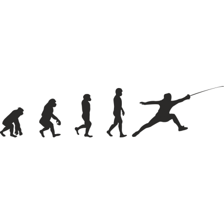 Эволюция от обезьяны до Фехтовальщика 2