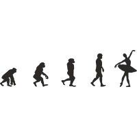 Эволюция от обезьяны до Балерины 9