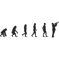 Эволюция от обезьяны до Трубача 1