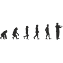 Эволюция от обезьяны до Флейтиста