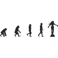 Эволюция от обезьяны до Серфингистки 9
